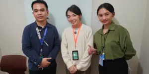 バギオ_MONOL_モノルの講師とGrit留学Jhennyの記念写真