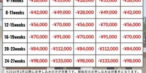 バギオ_A&J ECOキャンパス_2026年プロモーション割引一覧_20260202