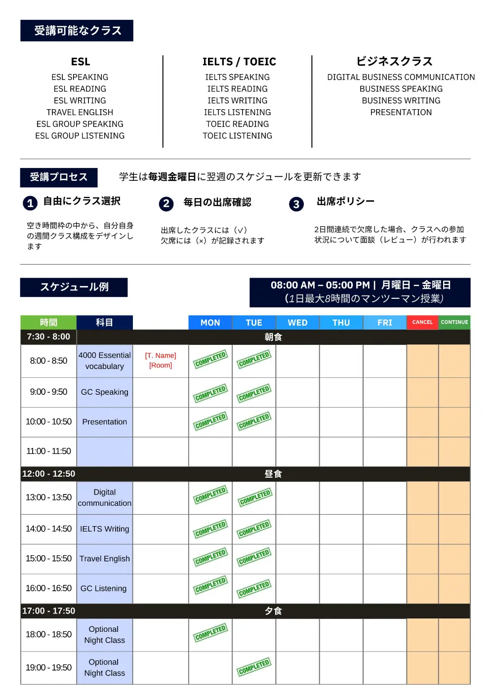 バギオ_BECI_City_UnlimitedESL受講科目とスケジュール例_20260424