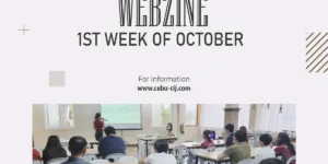 フィリピンのセブ島・リロアンにあるCIJ Academy & Schoolの2026年10月第1週Webzineの表紙で、教室で講師の説明を聞く学生と講師たち